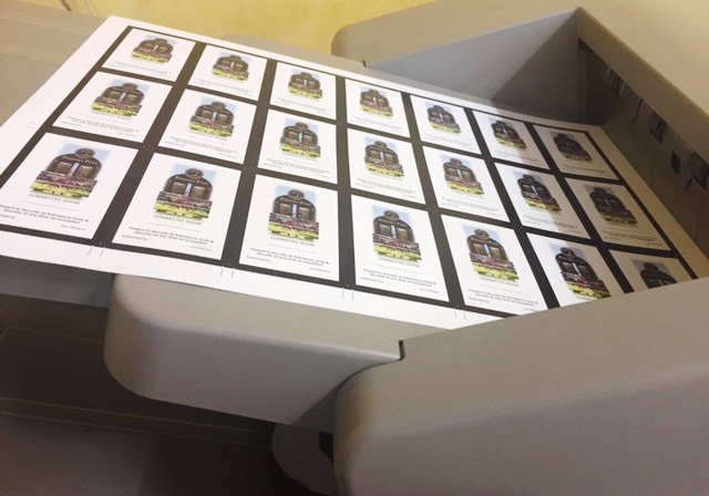 Clear custom vinyl packaging stickers – G Force Printing Perth